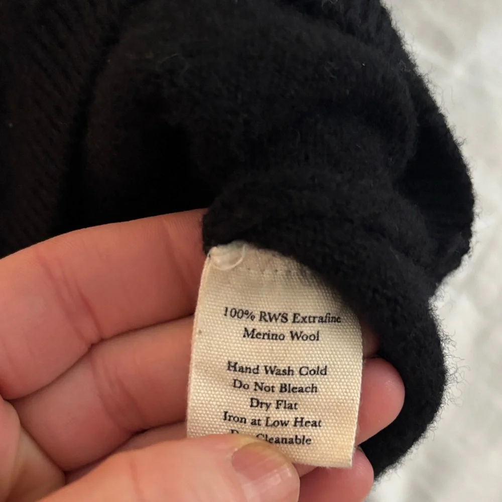 James street & co. Black Button-Front Women's Cardigan - Picture 4 of 4